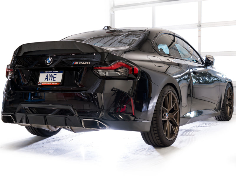 AWE Tuning 22-26 BMW M240i (G42) Track Edition Exhaust - OE Tips