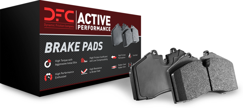 DFC 13-22 Honda Civic Sedan Front Low Metallic Active Performance Brake Pads