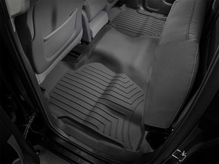 WeatherTech 14-18 Chevrolet 1500 (Double Cab) Rear FloorLiner HP - Black