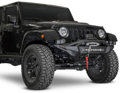 Addictive Desert Designs 07-18 Jeep Wrangler JK Stealth Fighter Front Bumper w/ Winch Mount