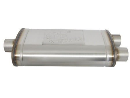 aFe Apollo GT Cat-Back Exhaust GM Trucks 09-18 V6-4.3L/V8-4.8/5.3L-Dual Rear-Side Exit Polish Tips