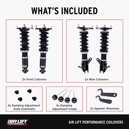 Air Lift Performance 05-14 Ford Mustang S197 Coilover Kit