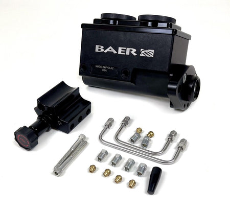 Baer Brakes GM/Ford 15/16in Bore Remaster 2-Bolt Master Cylinder Kit - Black