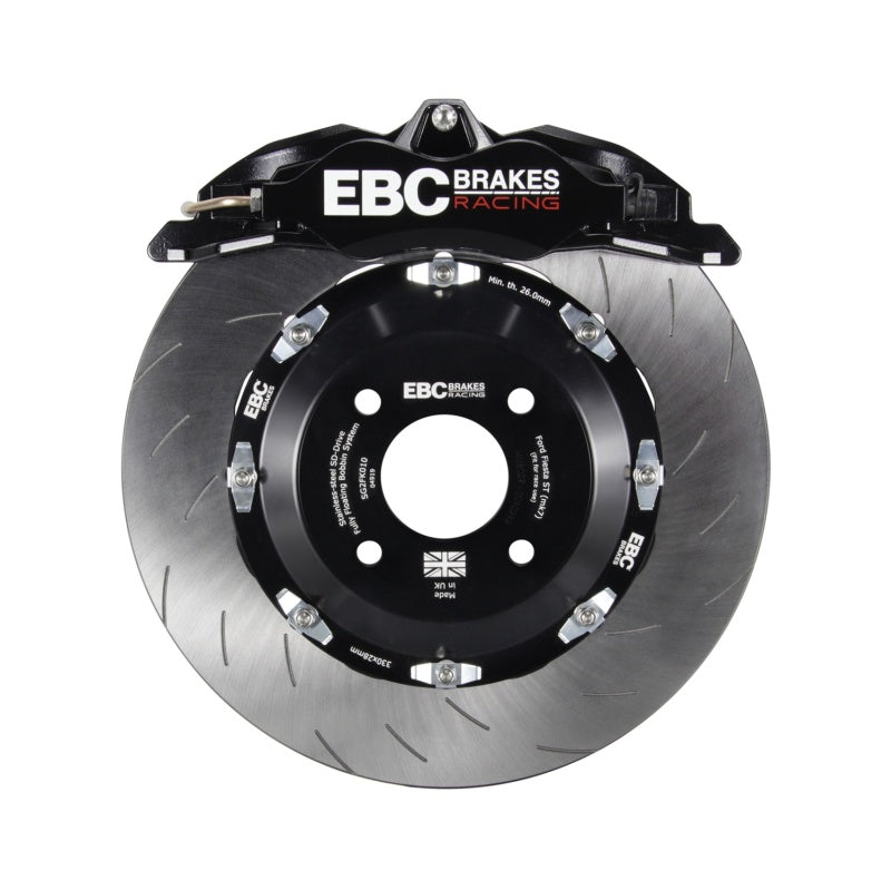 EBC Racing 12-19 BMW 3-Series (F30/F31/F34) Front Left Apollo-4 Anodized Caliper