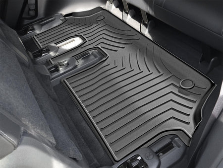 WeatherTech 2025+ Infiniti QX80/Nissan Armada 2nd Row Bucket Seats w/ Mini Console FloorLiner- Black