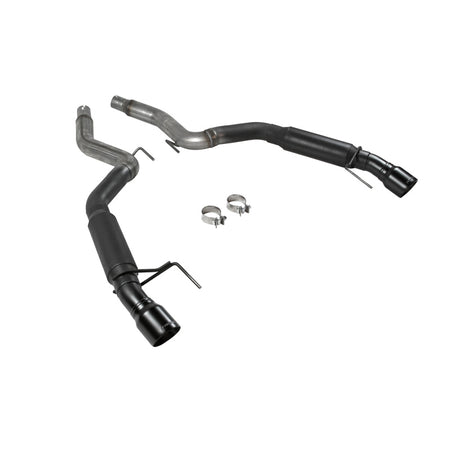 Flowmaster 15-23 Mustang BASE SS Outlaw Axle-Back Exhaust System - Black