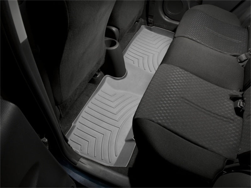 WeatherTech 07-11 Toyota Yaris Rear FloorLiner - Grey