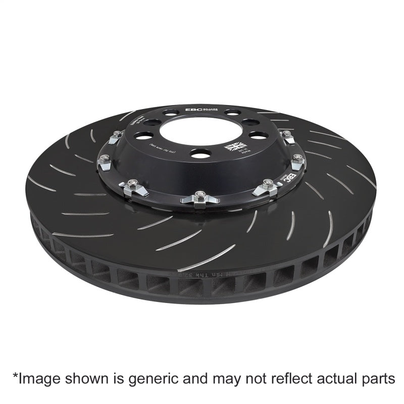 EBC Racing 2015+ Dodge Challenger SRT Hellcat 2 Piece SG Racing Front Rotors