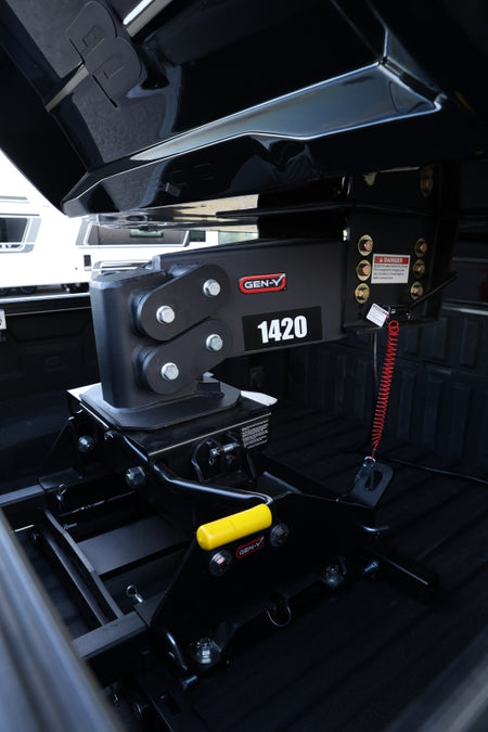 Gen-Y Advantage 5th Wheel Gooseneck Combo Hitch 25K Towing (B&amp;W Patriot 5th Wheel Head)