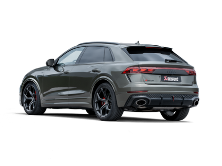 Akrapovic 2025 Audi RSQ8 Evolution Race Line Exhaust System Titanium (link pipe CO-AU/T/5 required)