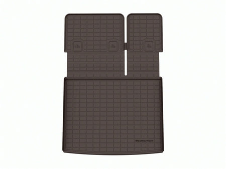 WeatherTech 19-22 Jeep Cherokee KL (w/Cargo Floor in Highest Pos) Seatback Cargo Liner HP - Cocoa