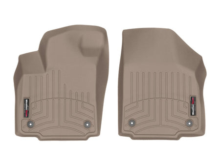 WeatherTech 22-23 Jeep Grand Wagoneer/Wagoneer Front FloorLiner - Tan (8 Passenger)