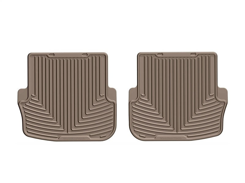 WeatherTech 2017+ Mercedes-Benz C-Class Rear Rubber Mats - Tan
