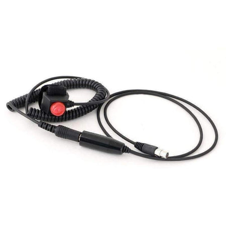 Rugged Radios Push to Talk (PTT) 3 Ft. Adapter for PTT-HM-QD and PTT-VM-QD