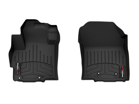 WeatherTech 14+ Mitsubishi Mirage Front FloorLiner - Black