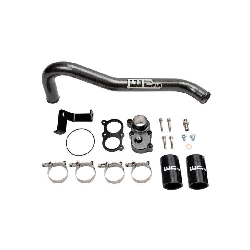 Wehrli 06-10 GM Duramax LBZ/LMM Thermostat Housing Kit - Sparkle Copper
