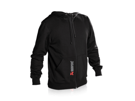 Akrapovic Mens Akrapovic Logo Black Hoodie - L
