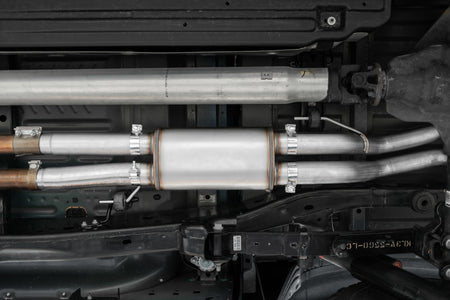 MBRP 17-20 Ford F-150 Raptor 3.5L Ecoboost Dual Rear Exit T409 3in Resonator Back Exhaust System