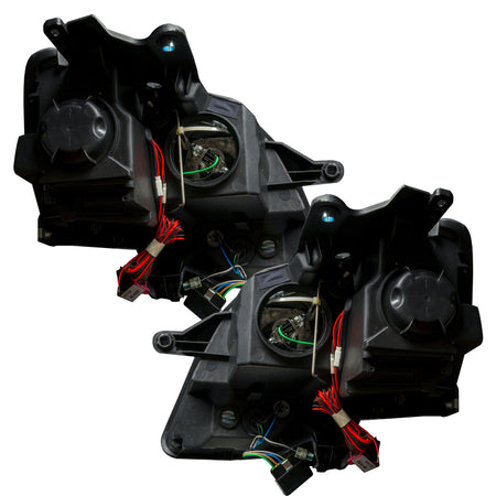 Oracle Lighting 08-12 GMC Acadia Non-HID Pre-Assembled LED Halo Headlights -Red
