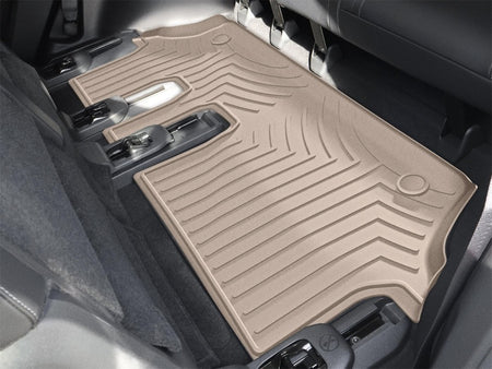 WeatherTech 2025 Infiniti QX80 (w/Bucket Seats & Full Console) Rear FloorLiner - Black