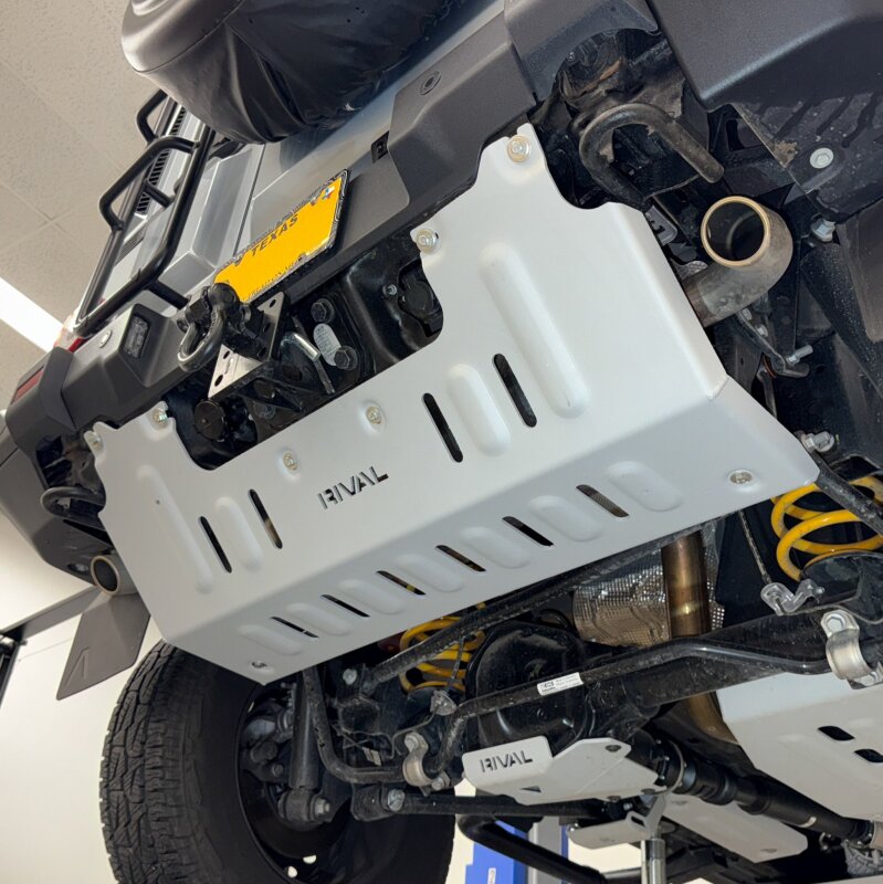 Rival Ineos Grenadier Aluminum Exhaust Skid Plate