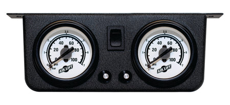 Air Lift Dual Gauge Panel Assembly for 25812