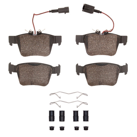 R1 2017-2025 Alfa Romeo Giulia Rear R1 Euro Ceramic Pads & Hardware Kit