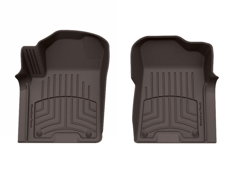 WeatherTech 19-24 Infiniti QX80 Front FloorLiner HP - Cocoa
