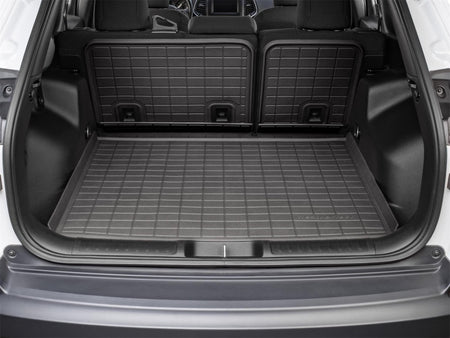 WeatherTech 19-22 Jeep Cherokee KL (w/Cargo Floor in Highest Pos) Seatback Cargo Liner HP - Black
