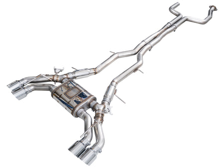 AWE Tuning 22-26 Cadillac CT5-V Blackwing SwitchPath Exhaust - Chrome Silver Tips