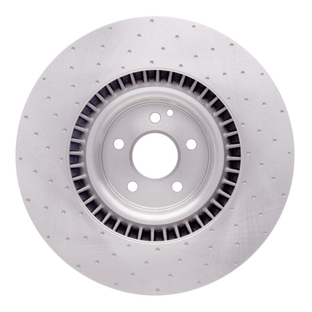 DFC 07-14 Mercedes-Benz S63 AMG Front Brake Rotor - Dimpled