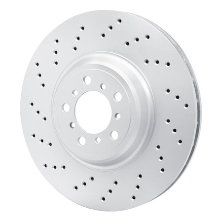 DFC 15-20 BMW M2 Left Front Drilled GeoSPEC Coated Rotor