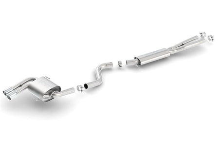 Borla 08-12 BMW 328i Sdm E90 2.0L RWD Dual Left Rear Exit Touring Cat-Back Exhaust