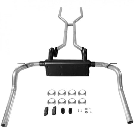 Flowmaster 67-74 Camaro/Nova 2.5in. American Thunder Crossmember-Back Exhaust System
