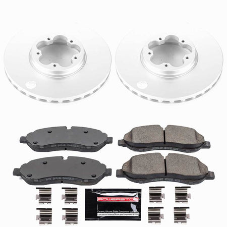 Power Stop 15-19 Ford Transit-150 Front Z23 Coated Brake Kit