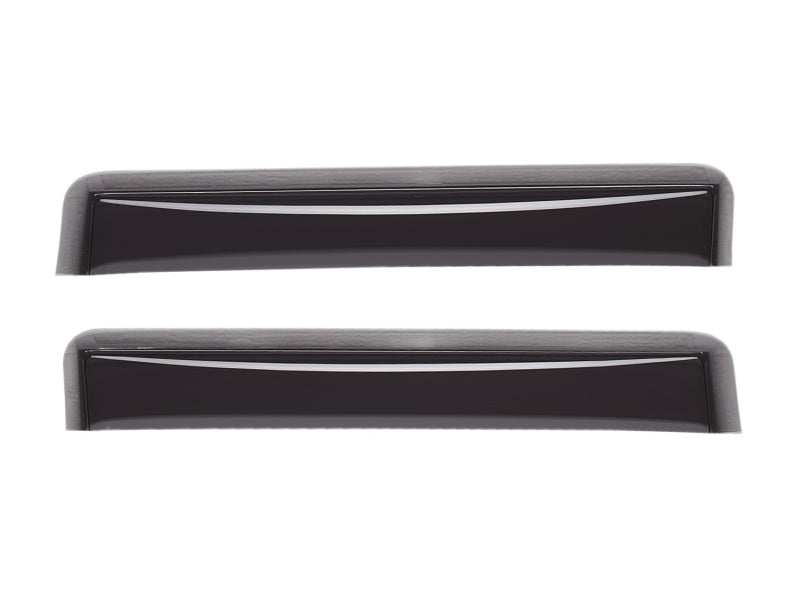 WeatherTech 12-22 Volkswagen Passat Rear Side Window Deflectors - Matte Black