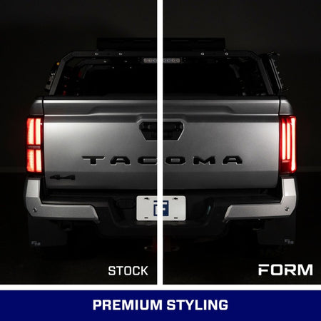 Form Lighting 24-26 Toyota Tacoma LED Tail Lights Red (pair)