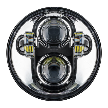 Oracle 5.75in 40W Replacement LED Headlight - Chrome