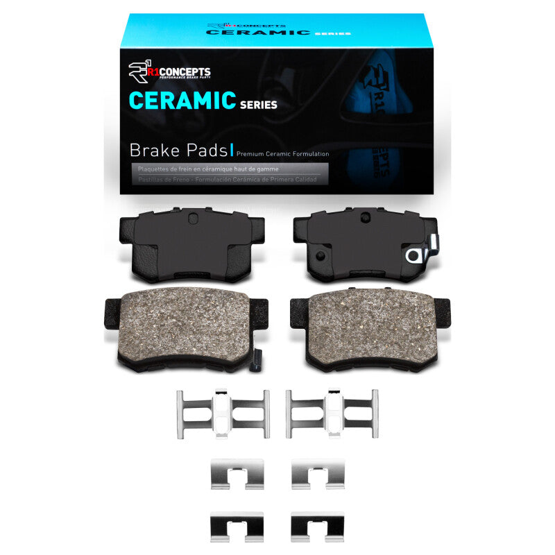 R1 1987-2022 Acura TL Rear R1 Ceramic Pads & Hardware Kit