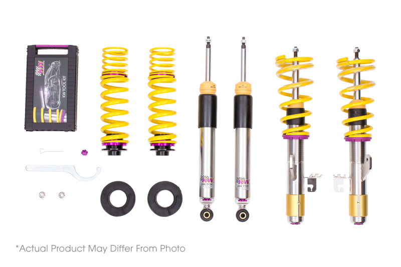 KW Coilover Kit V3 Audi A4 (8D/B5) Sedan + Avant; FWD; all engines VIN# up to 8D*X199999