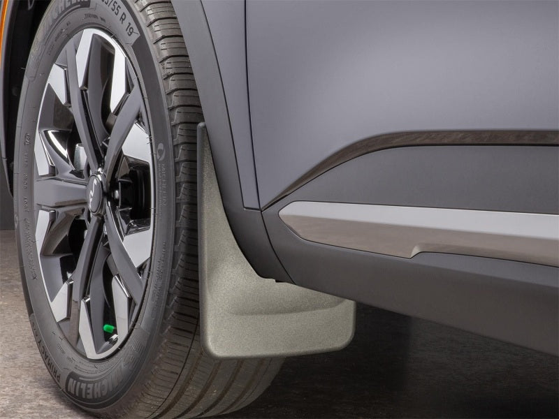 WeatherTech 23-24 Kia Sportage (Incl. Hybrid/Plug-In Hybrid) No Drill Front MudFlaps - Black