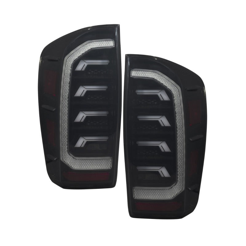 Form Lighting 2016-2023 Toyota Tacoma LED Tail Lights Red (Pair)