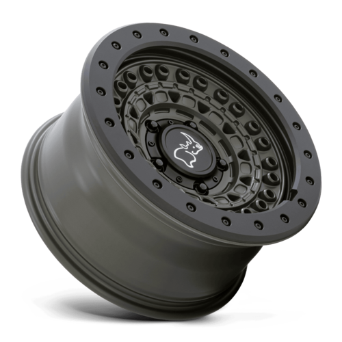 BARRICADE 17X8.5 5X5.0 71 OD-GRN-BLK -18