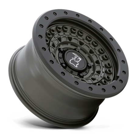 BARRICADE 17X8.5 5X5.0 71 OD-GRN-BLK -18