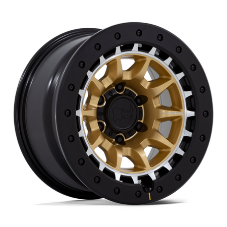 TUSK 17X8.5 5X5 71 -10 M-GOLD-MCH