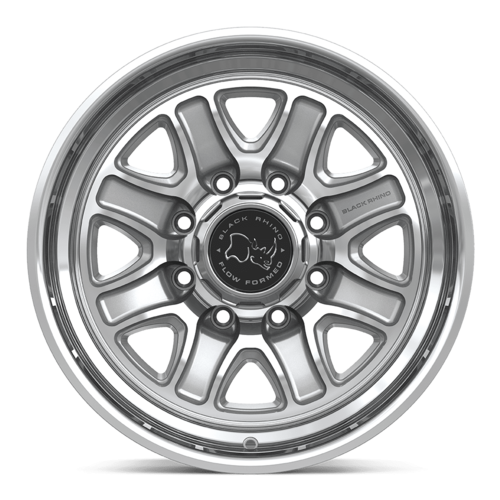ECHO 18X9 8X6.5 125 +12 G-SLV-MCH