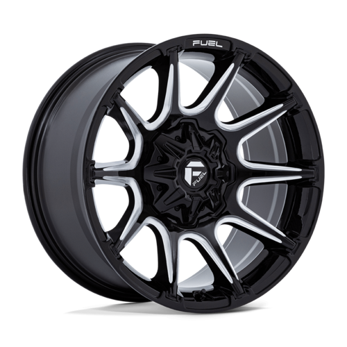 SUPER C 22X10 8X180 124 +10 G-BLK MILL