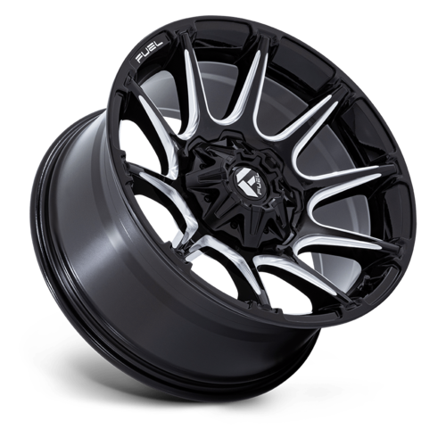 SUPER C 22X10 8X180 124 +10 G-BLK MILL