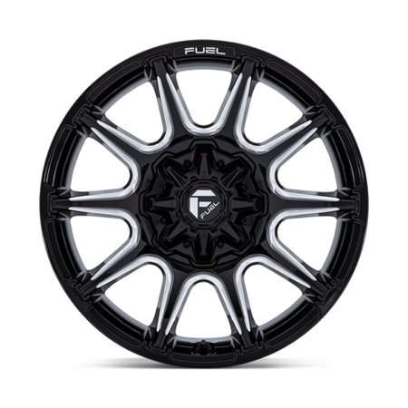 SUPER C 22X10 8X180 124 +10 G-BLK MILL