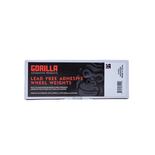 GOR 1/2 OZ L.P. 52-3 OZ STRIPS - BLACK